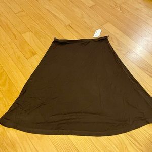 Jones New York Brown A Line Skirt